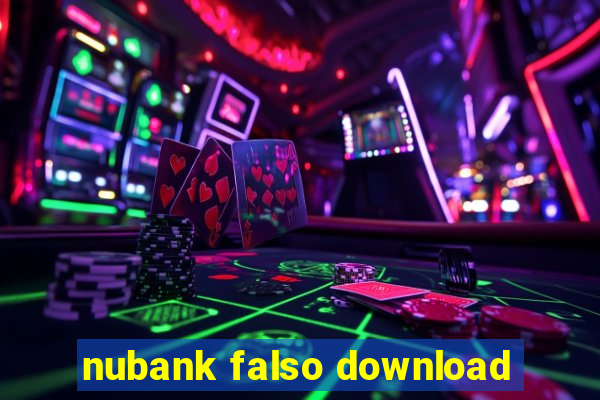 nubank falso download